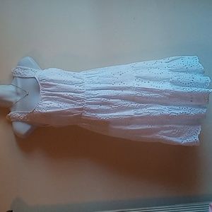 New Lingo L'arno white eyelet dress